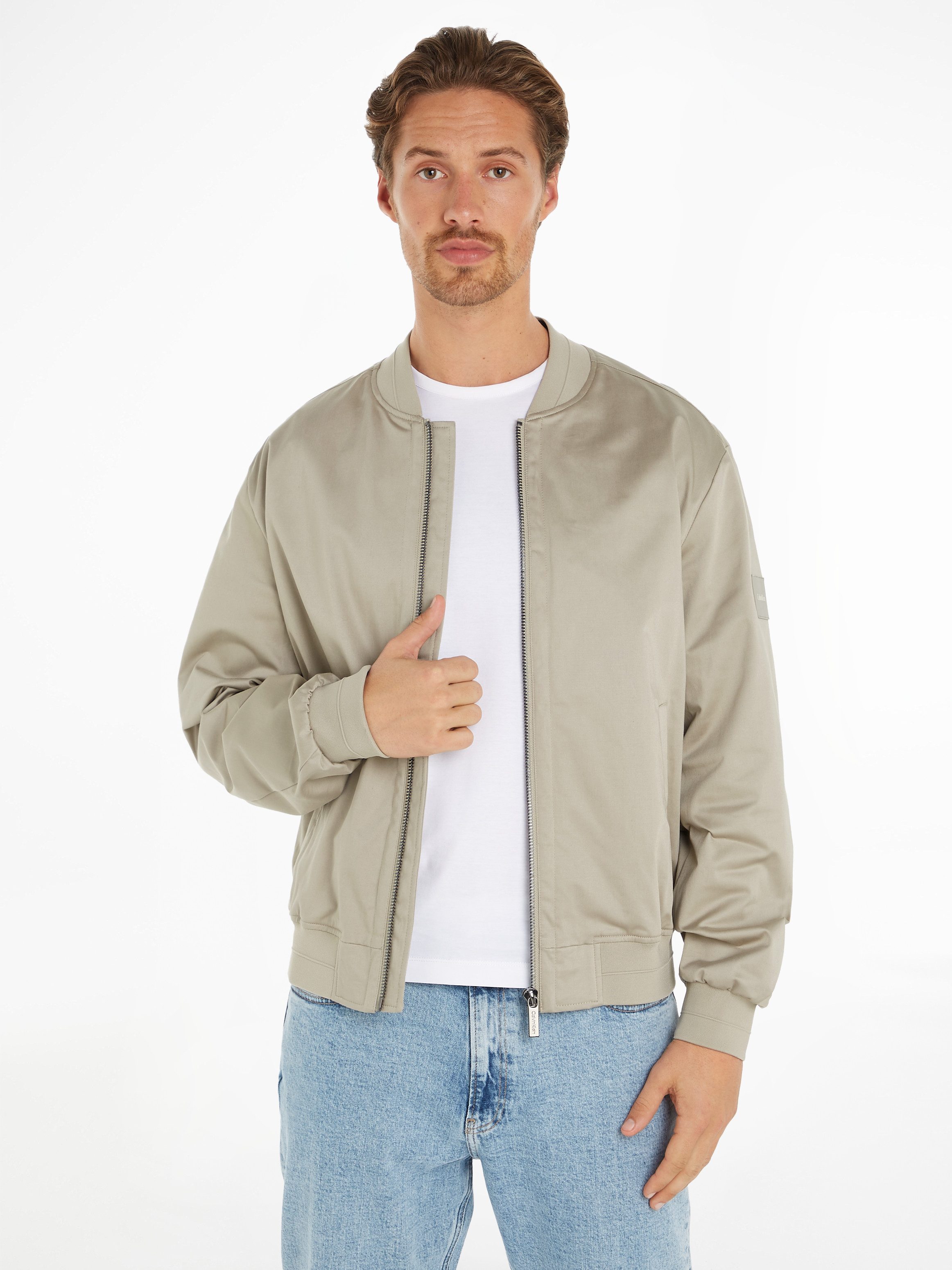 Calvin Klein Collegejacke SATEEN STRETCH HERO günstig online kaufen