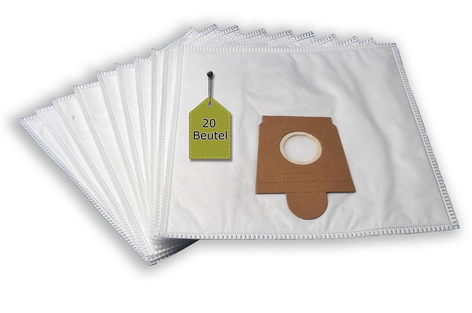 eVendix Staubsaugerbeutel 20 Staubsaugerbeutel kompatibel mit SIEMENS Typ A, B, C, passend für SIEMENS, 20 St., SIEMENS Typ A, B, C