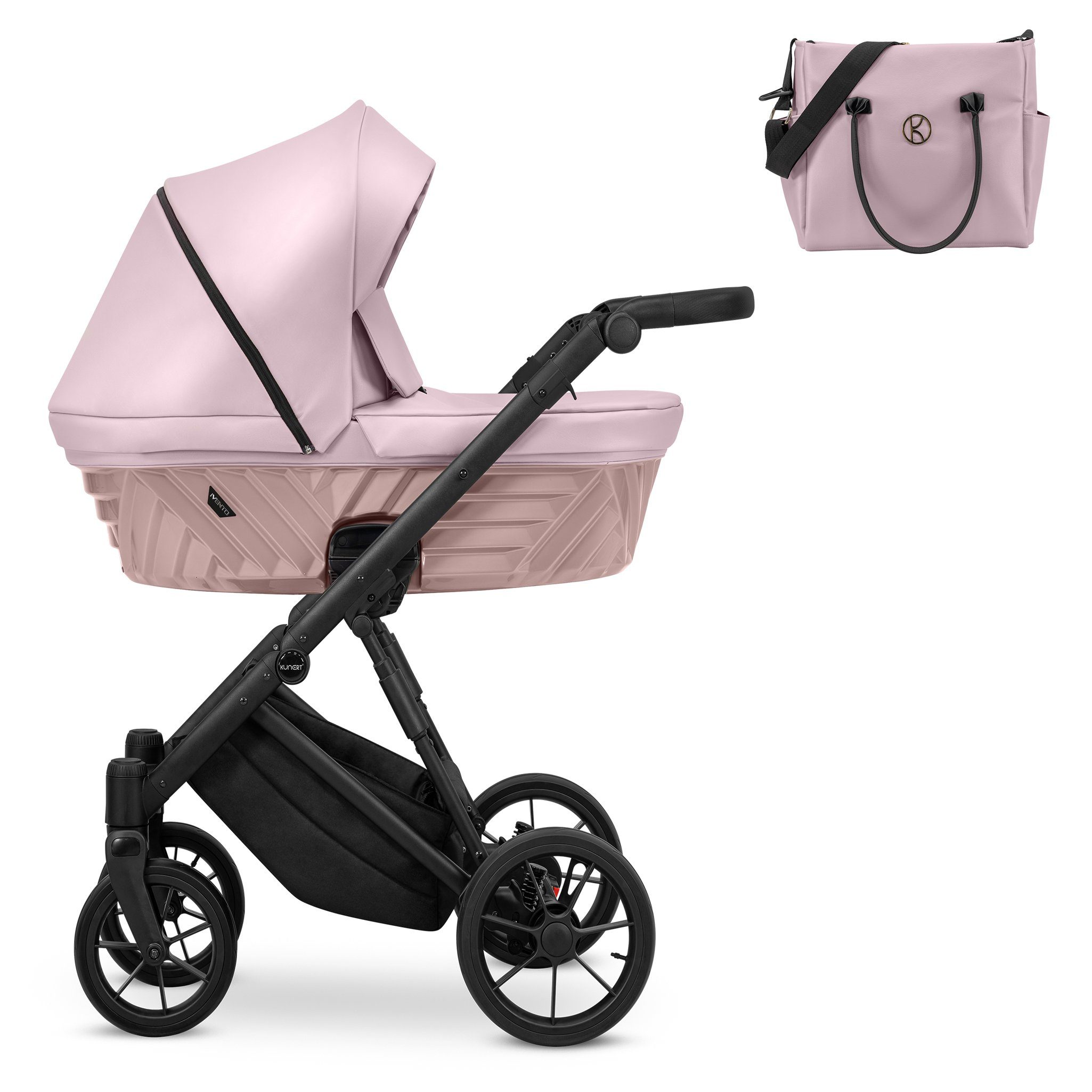 Kombi-Kinderwagen Invento 2 in 1 inkl. Sportsitz und umfangreichen Zubehör in 9 Farben