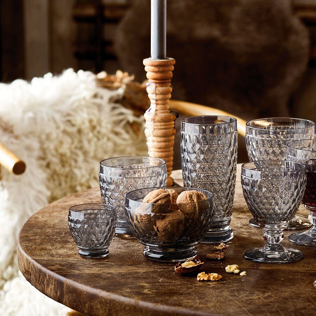 Villeroy & Boch Longdrinkglas Boston Longdrinkbecher, 1-tlg., Glas, Kristallglas, spülmaschinenfest, Made in Germany