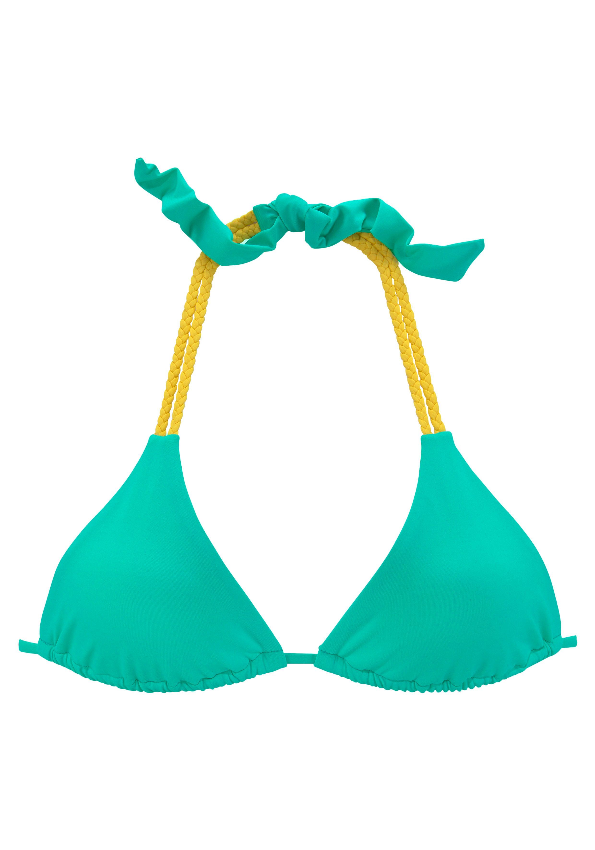 Venice Beach Triangel-Bikini-Top Anna, mit geflochtenen günstig online kaufen