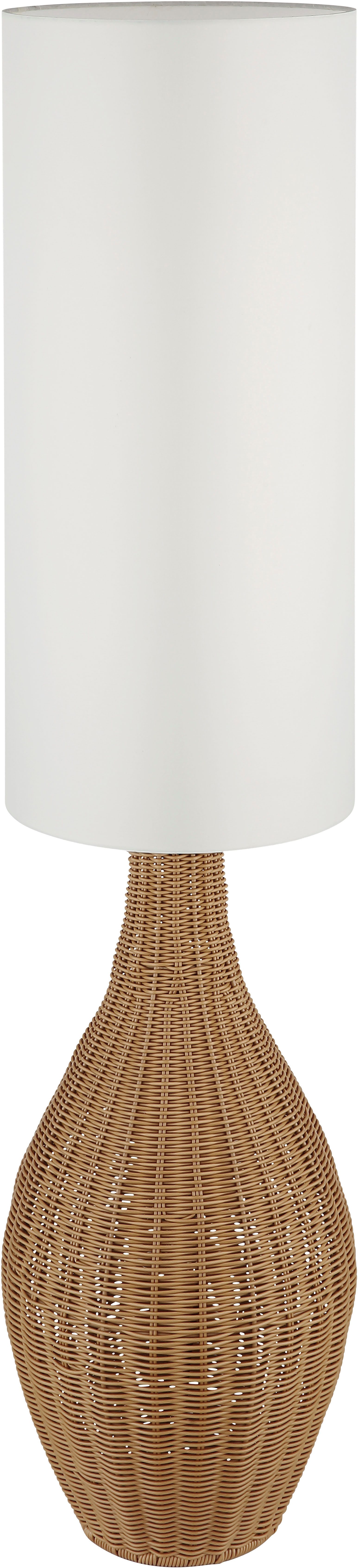 NOWA Stehlampe ANKO, ohne Leuchtmittel, Stehleuchte, Rattan-Optik, Wohnzimm günstig online kaufen