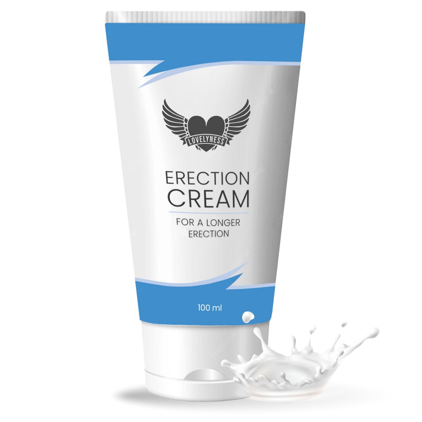 Lovelyness Gleitgel - Erektionscreme 100ml - Penis Pflegecreme