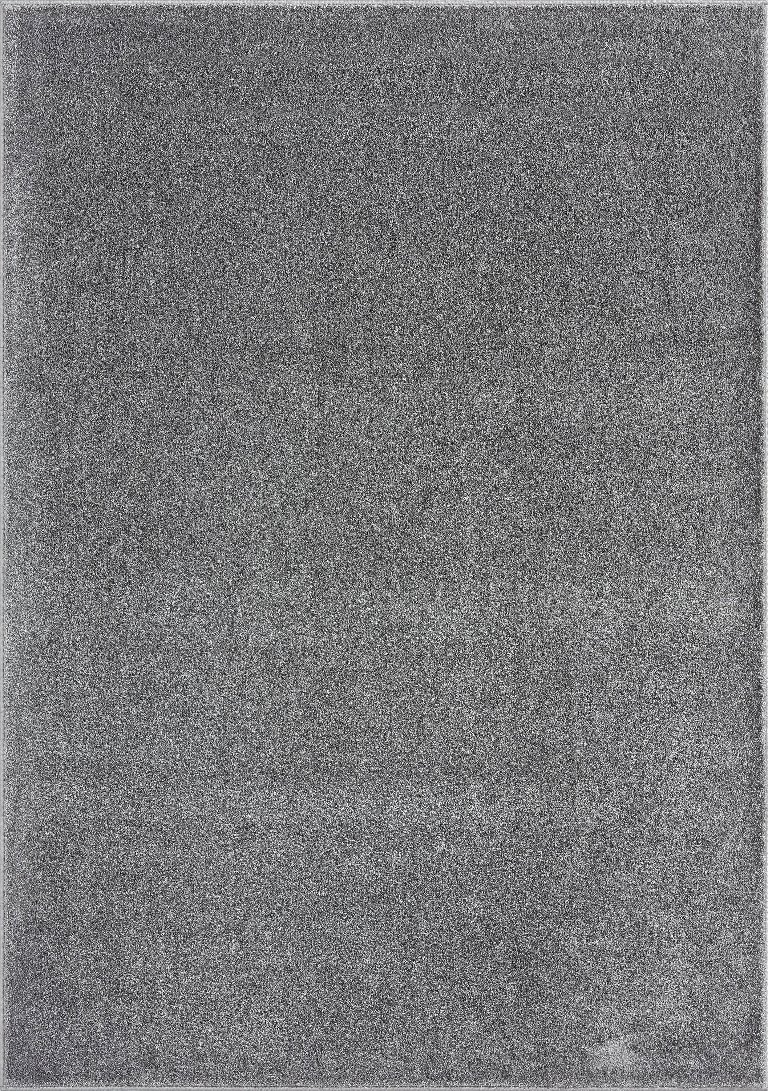 merinos Teppich Montana, rechteckig, Höhe: 20 mm, Kurzflor, Uni-Farben, besonders weich