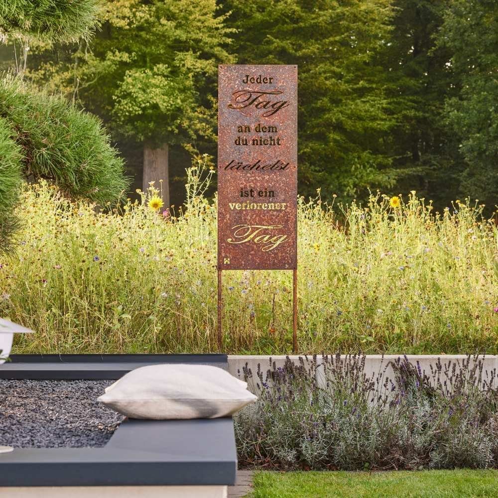 HOME DELUXE Gartenfigur ROST Gartenschild günstig online kaufen