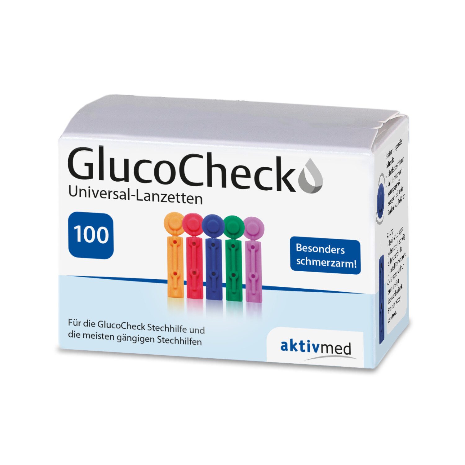 ADIA Blutzucker-Teststreifen 50 adia Blutzuckerteststreifen + 100 Lanzetten, 150-tlg. – Bild 4 von 4