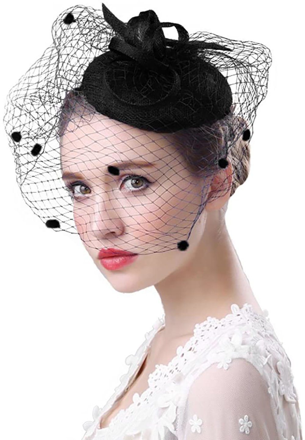 Hüte Braut Schleier Kopfbedeckung Damen Mode & Accessoires Accessoires Haaraccessoires Haarklammern 