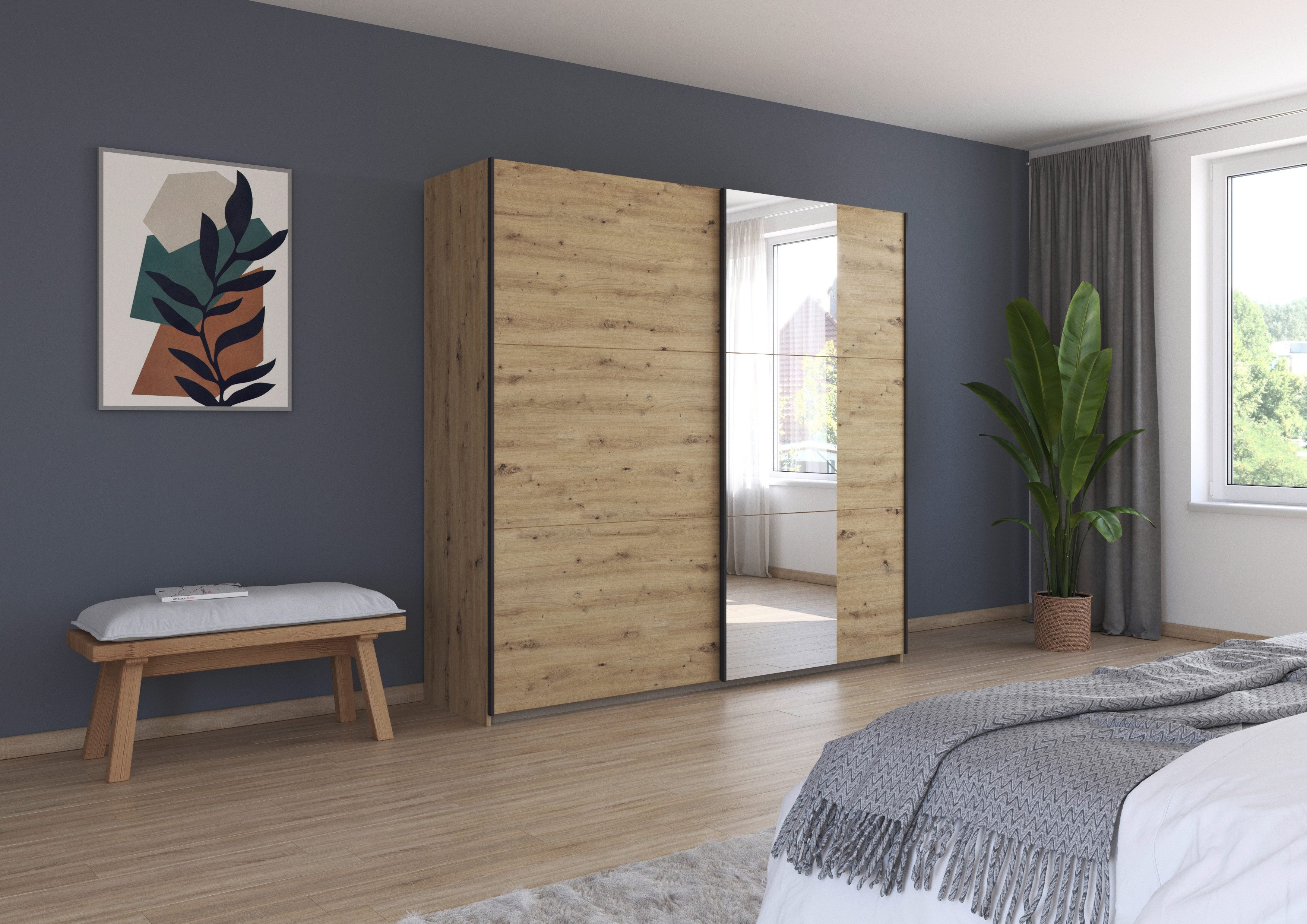 rauch Schwebetürenschrank Kleiderschrank Drehtürenschrank Schrank Garderobe günstig online kaufen