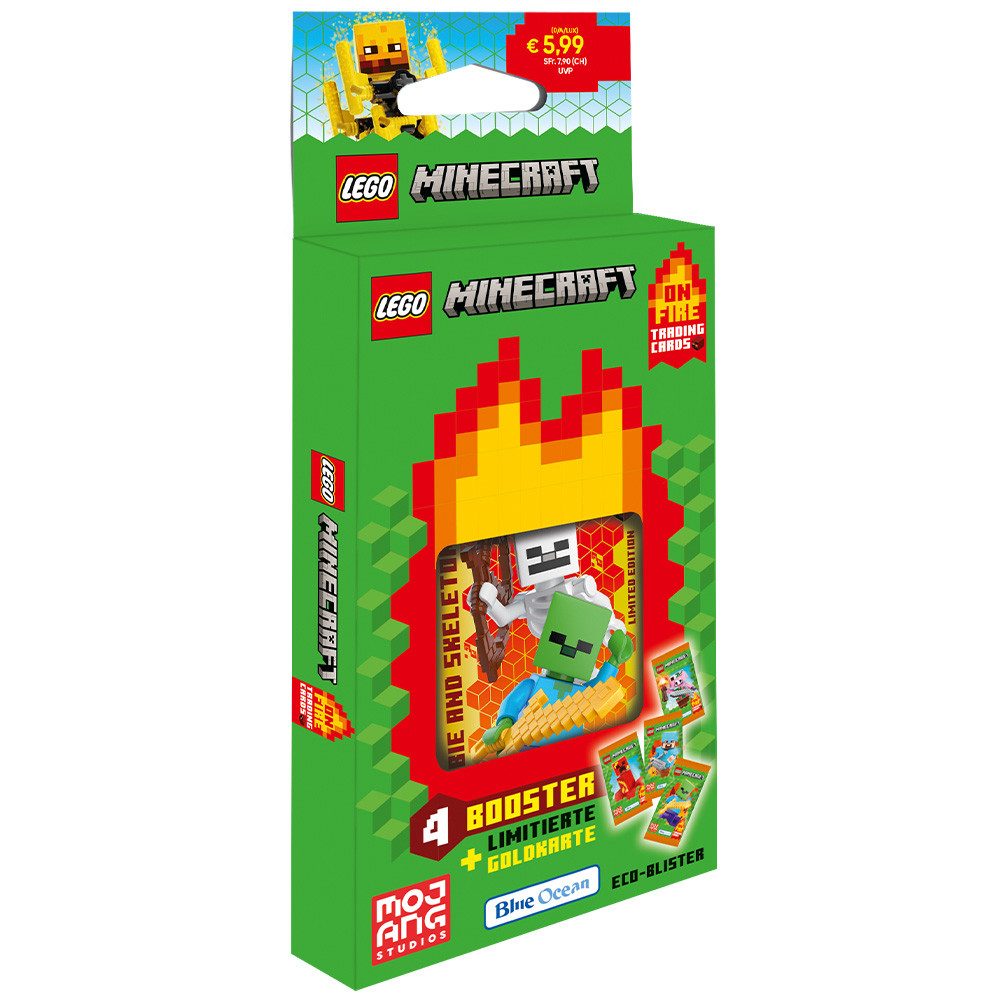LEGO® Sammelkarte LEGO Minecraft Serie 3 Trading Cards - 1 Blister (zufällige Auswahl)