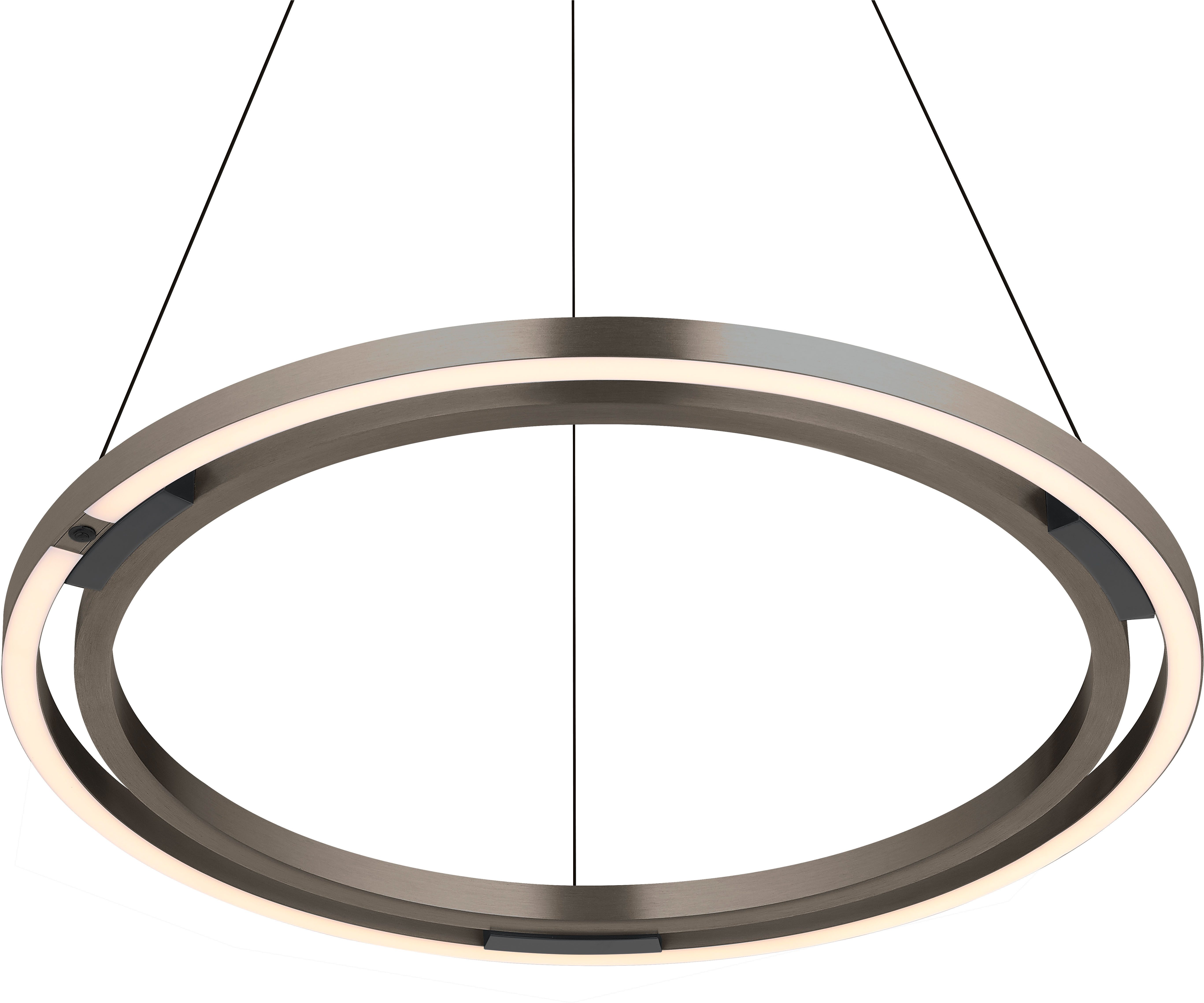 HELL höllisch gutes Licht LED Pendelleuchte RINGO, LED fest integriert, warmweiß - kaltweiß, Tastdimmer, 3-Stufen CCT, Stufenlos höhenverstellbar