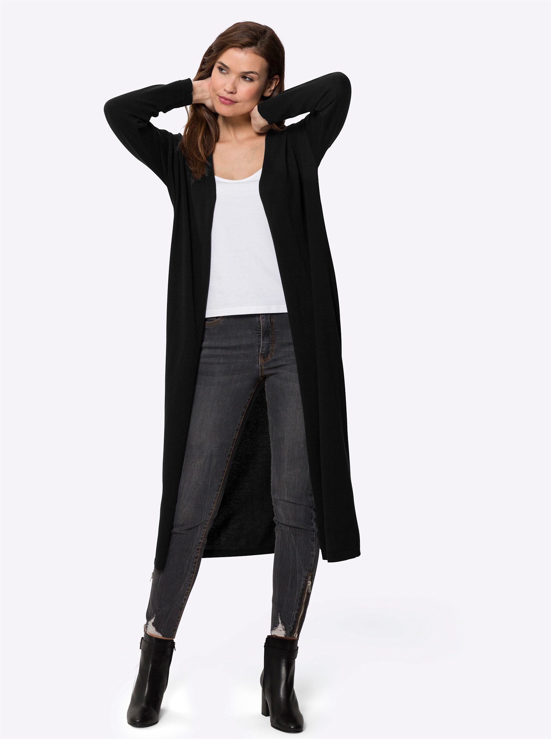 heine Strickjacke Strickjacke