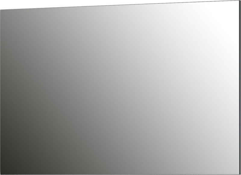 möbelando Garderobenspiegel 3472, Spiegel auf beschichteter Spanplatte mit Facettenschliff an den Längsseiten (12 mm)