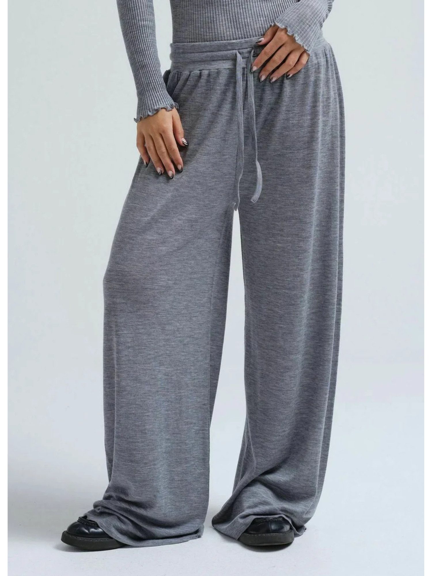 Seamless Basic Chinohose Seamless Basic Trousers Woolen Barbera