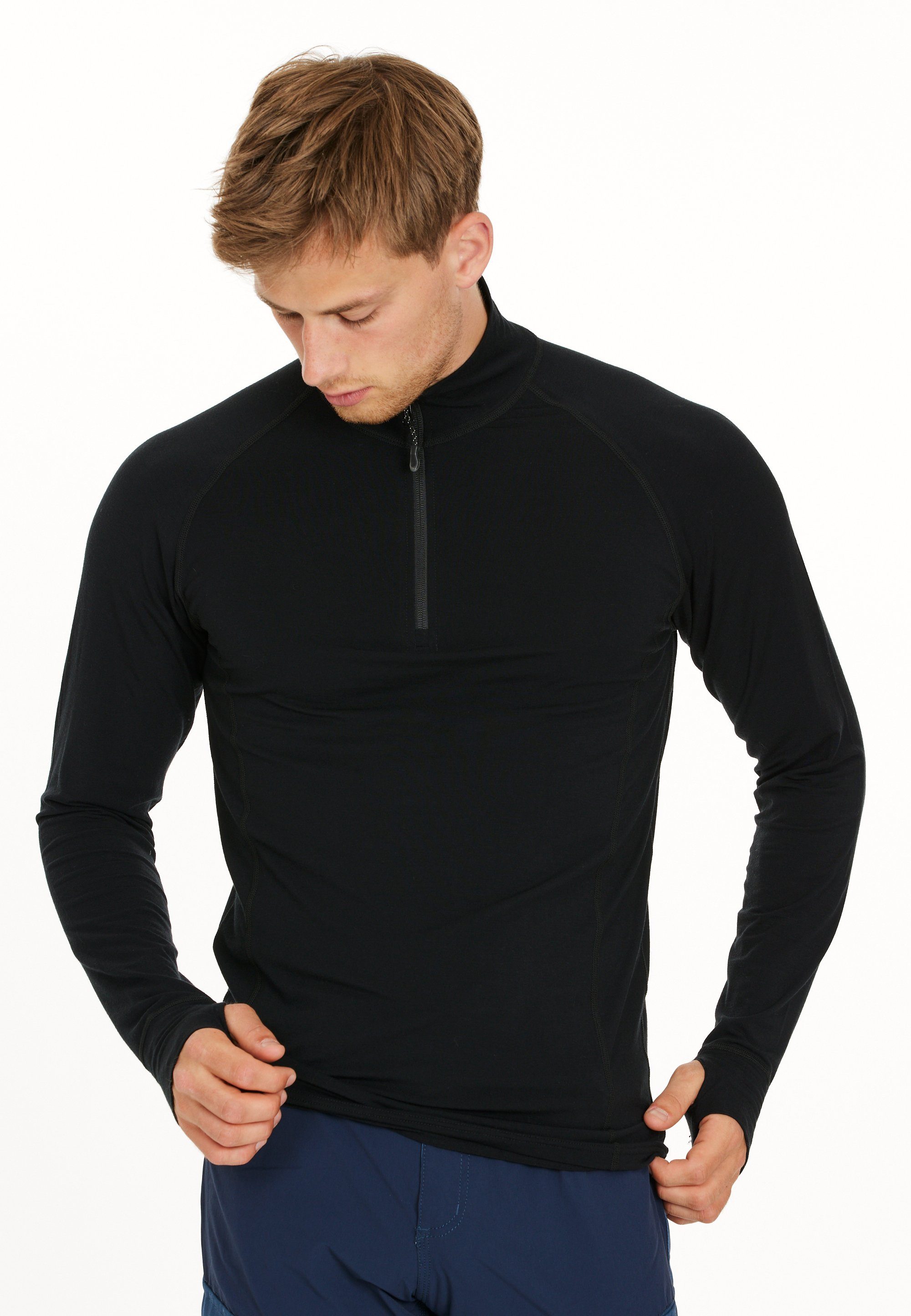 WHISTLER Funktionsshirt Bosco (1-tlg) mit Woll-Anteil