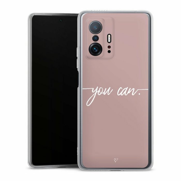 DeinDesign Handyhülle Spruch Sprüche Motivation You Can Xiaomi 11T 5G Silikon Hülle Bumper Case Handy Schutzhülle