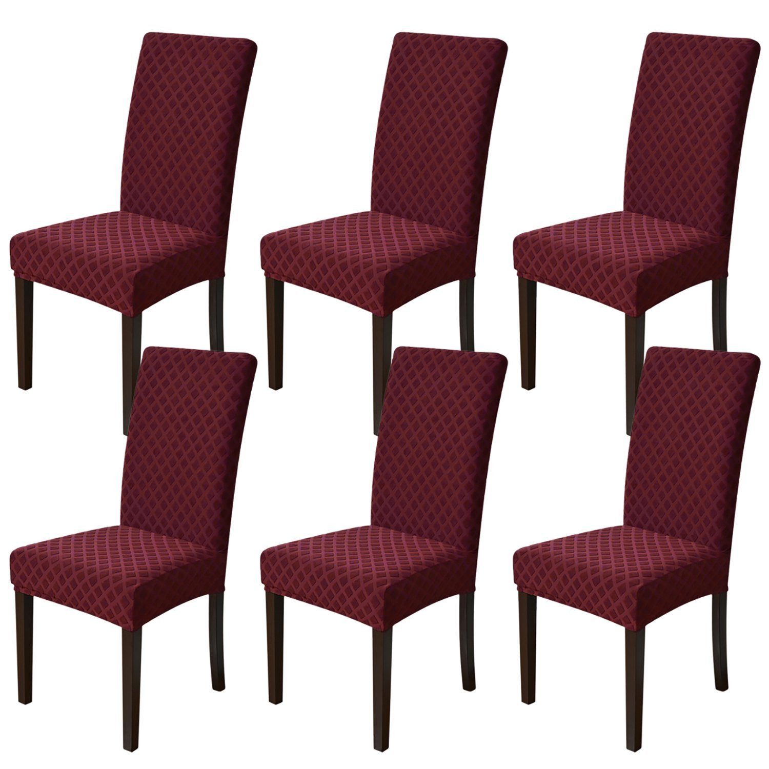 BYSURE Stuhlhusse, Esszimmer Stuhlhussen Schutzhülle, 2/4/6er-Set günstig online kaufen