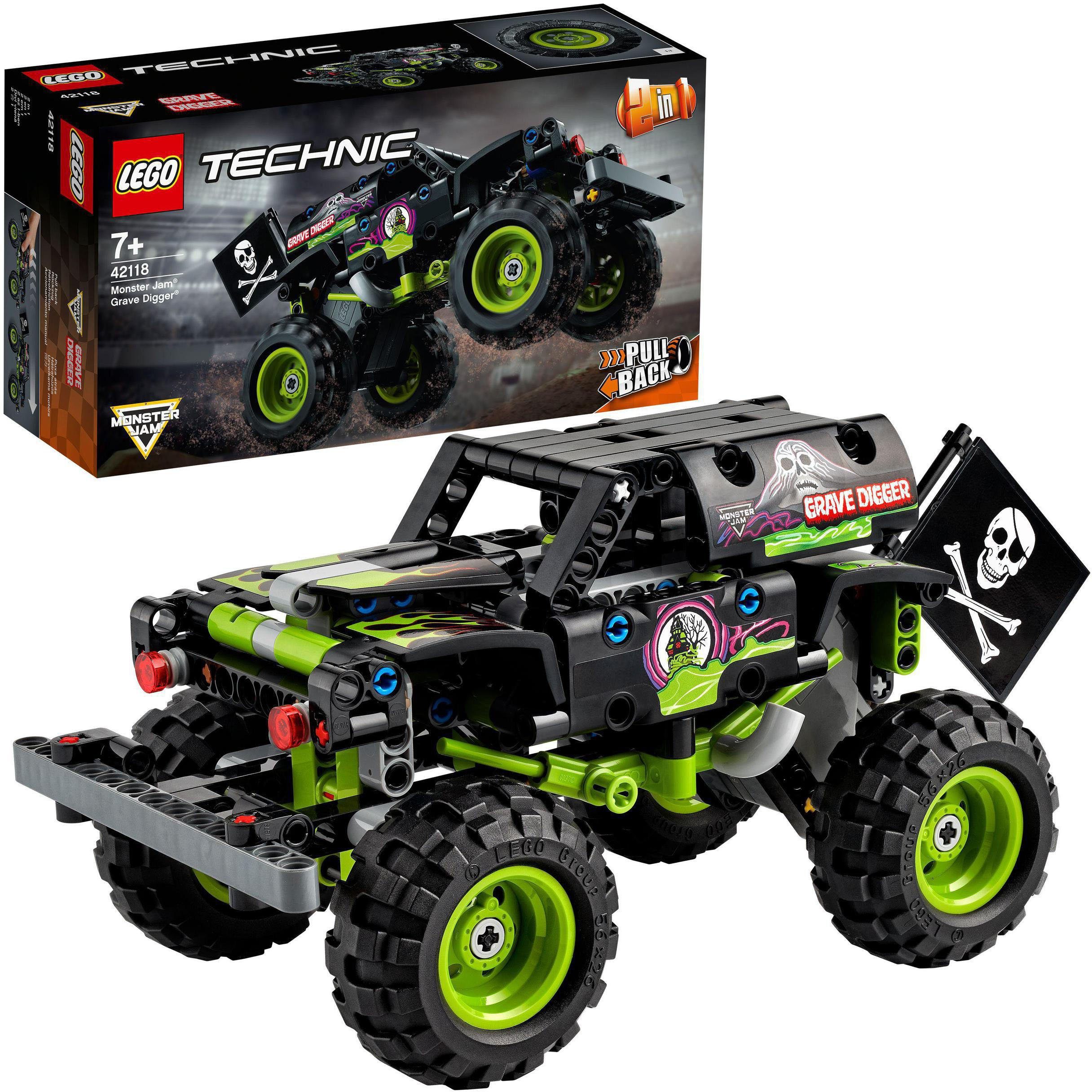 Monster Jam® Grave Digger® (42118), LEGO® Technic Konstruktionsspielsteine