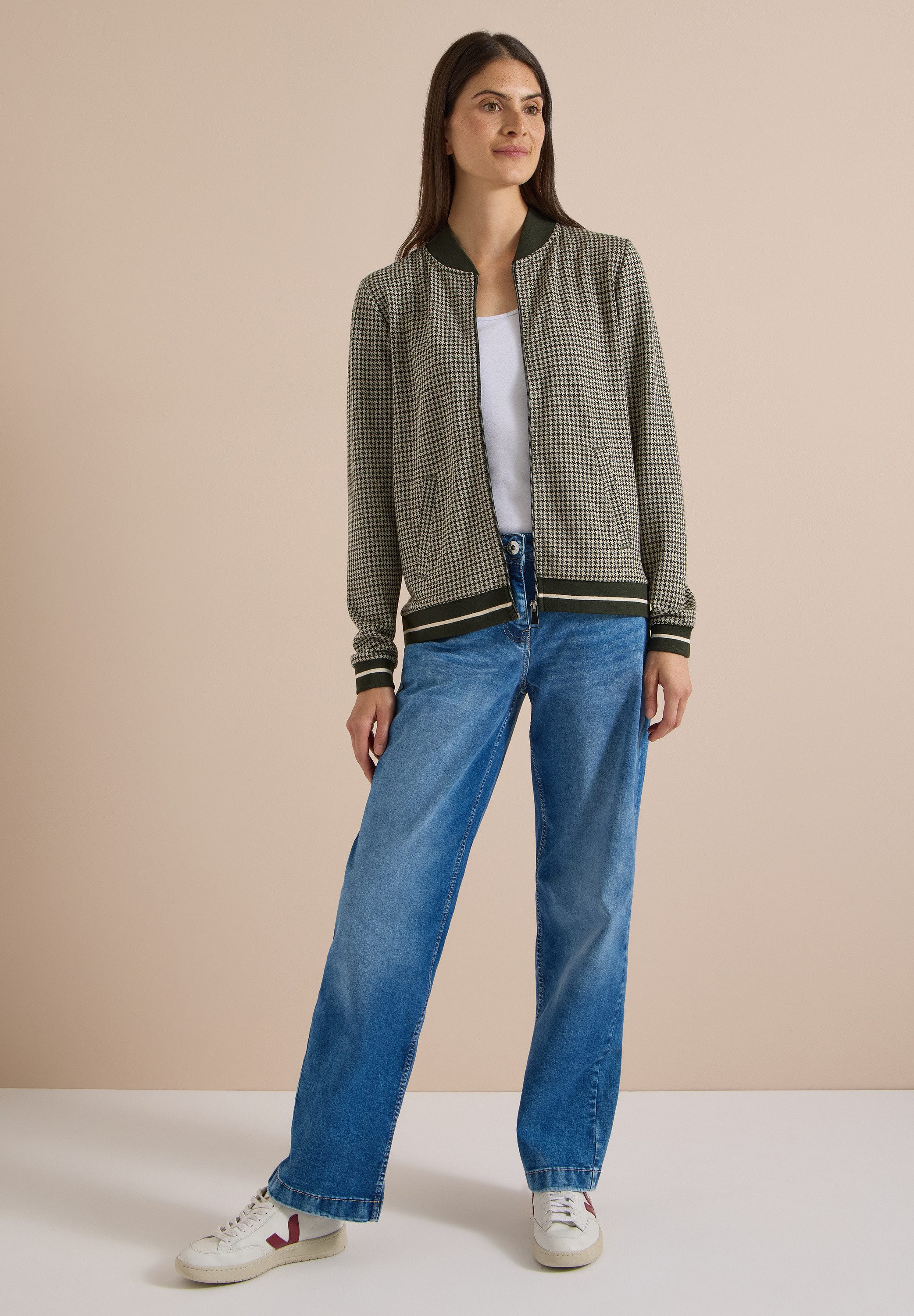 CECIL Cardigan mit grafischem Muster