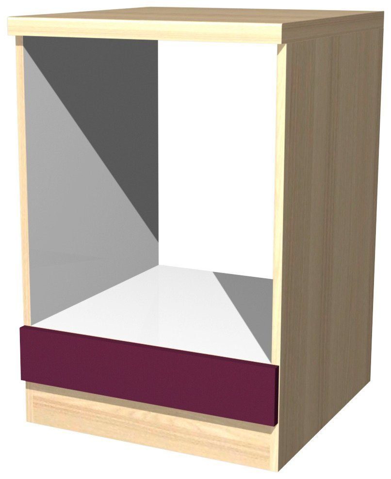 Flex-Well Herdumbauschrank Portland (B x 60 x x 86 cm T) x 60 H