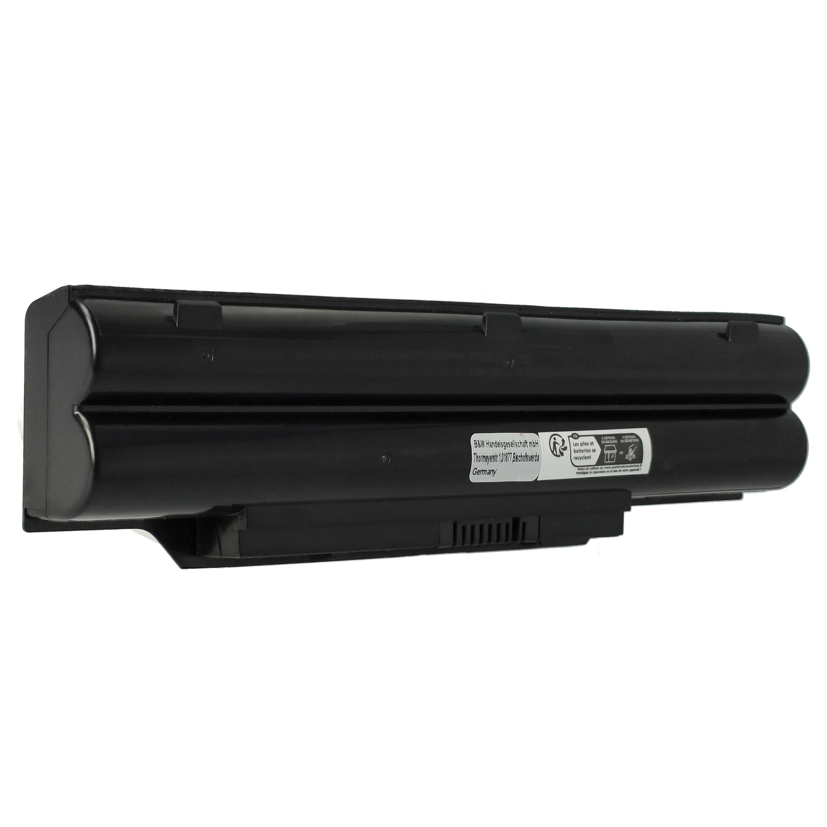 vhbw Akku Ersatz für Fujitsu Siemens FPCBP331, FPCBP347AP, FPCBP277, Laptop-Akku Akku Li-Ion 4400 mAh (11,1 V, 1 St), Leistungsfähiger Austausch-Akku für Notebook, Wiederaufladbar, Jede