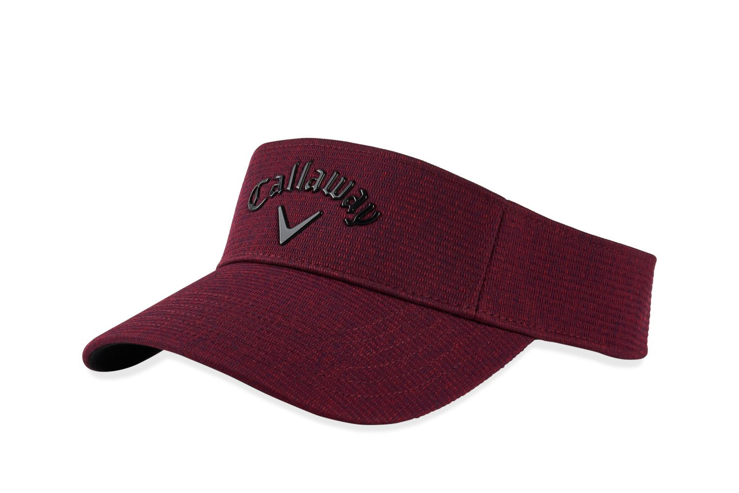 Callaway Visor Callaway Golf Visor Liquid Metal Bordeauxrot/Schwarz One Size