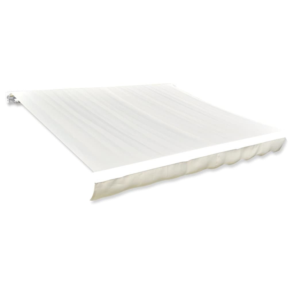 Markise Markisenbespannung Canvas Creme 500x300 cm