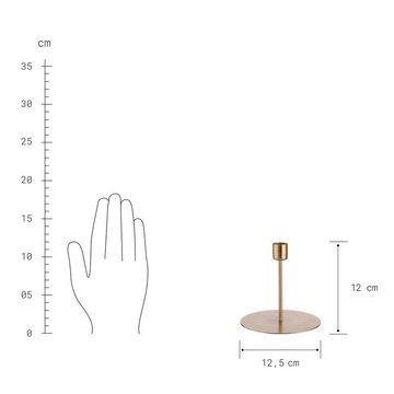 BUTLERS Kerzenhalter HIGHLIGHT Kerzenhalter für Stabkerze Höhe 12cm