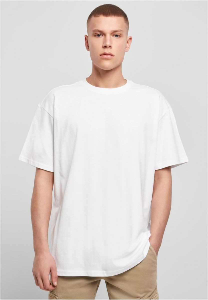 Build Your Brand Rundhalsshirt Herren Heavy Oversize Tee