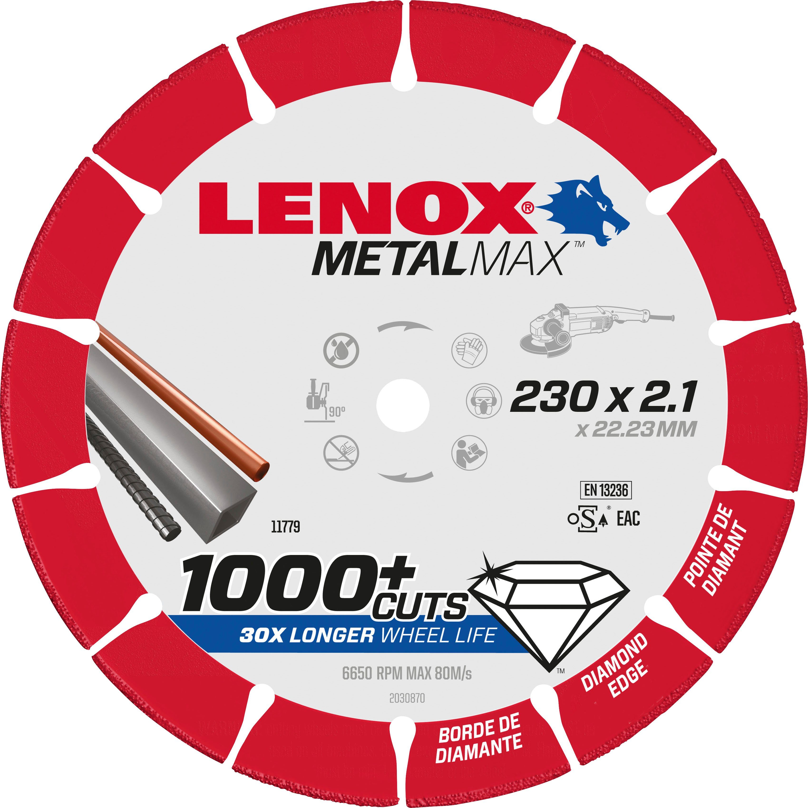 Lenox Diamanttrennscheibe 2030870 | Trennscheiben