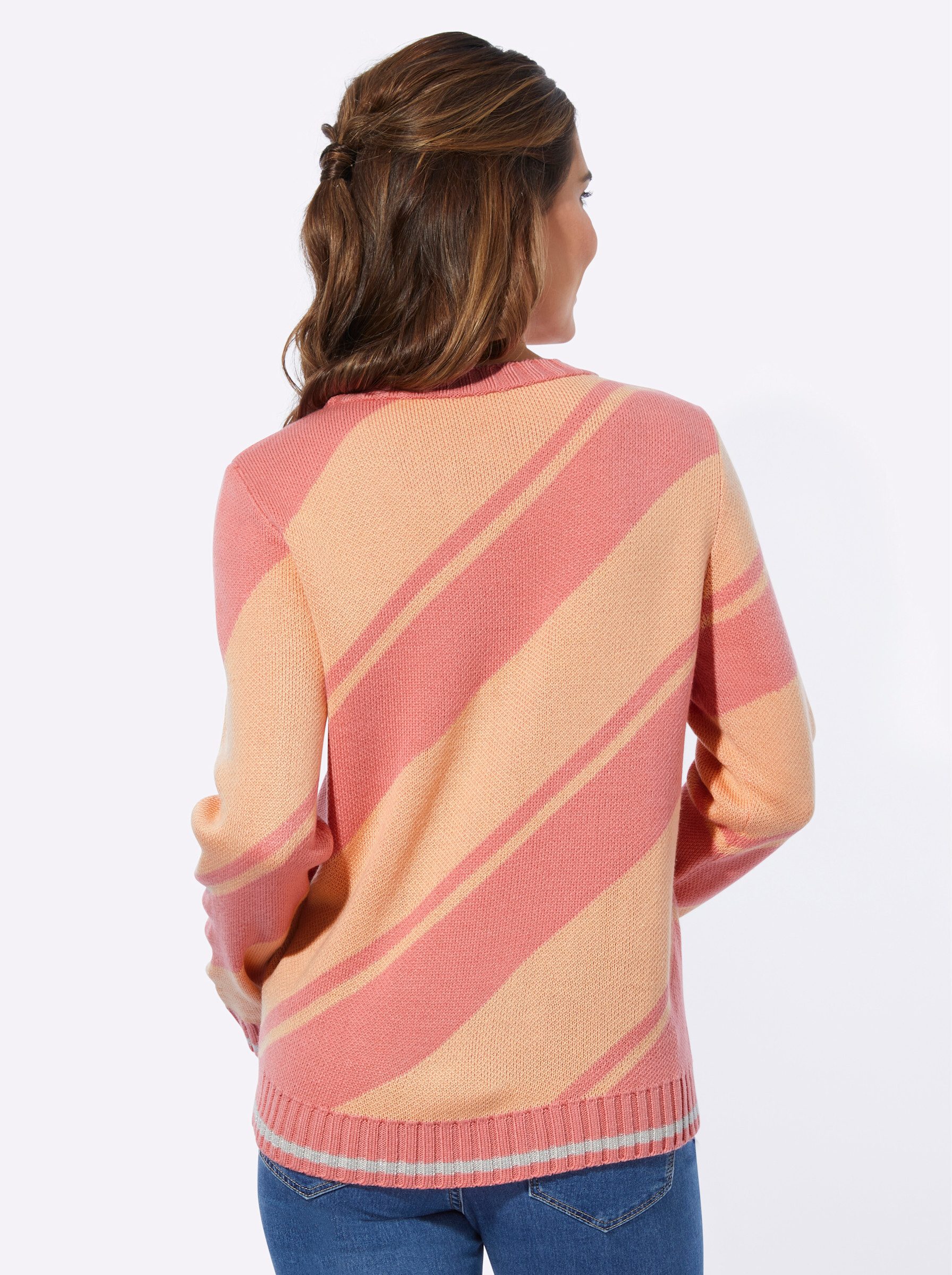 Sieh an! Strickpullover Langarm-Pullover günstig online kaufen