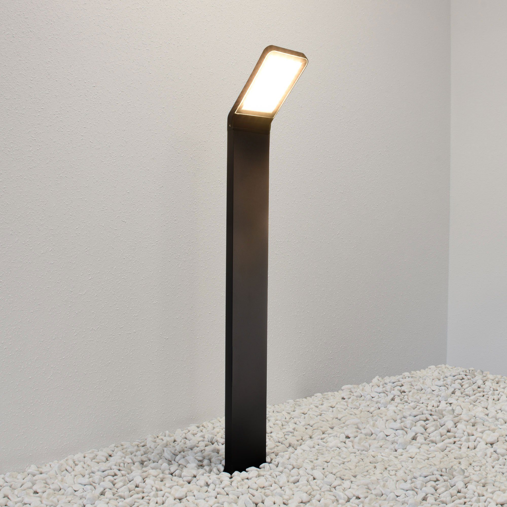 Maxkomfort Außen-Stehlampe 337-800, ohne Bewegungsmelder, LED fest integriert, 3000K, Warmweiß, Außenleuchte