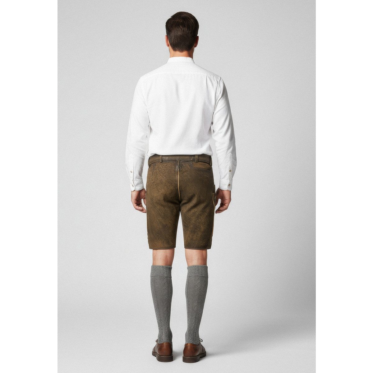 Stockerpoint Trachtenlederhose Bertram Herren (1-tlg) Trachtenlederhose, Trachtenhose, Bayerische Lederhose, Oktoberfest