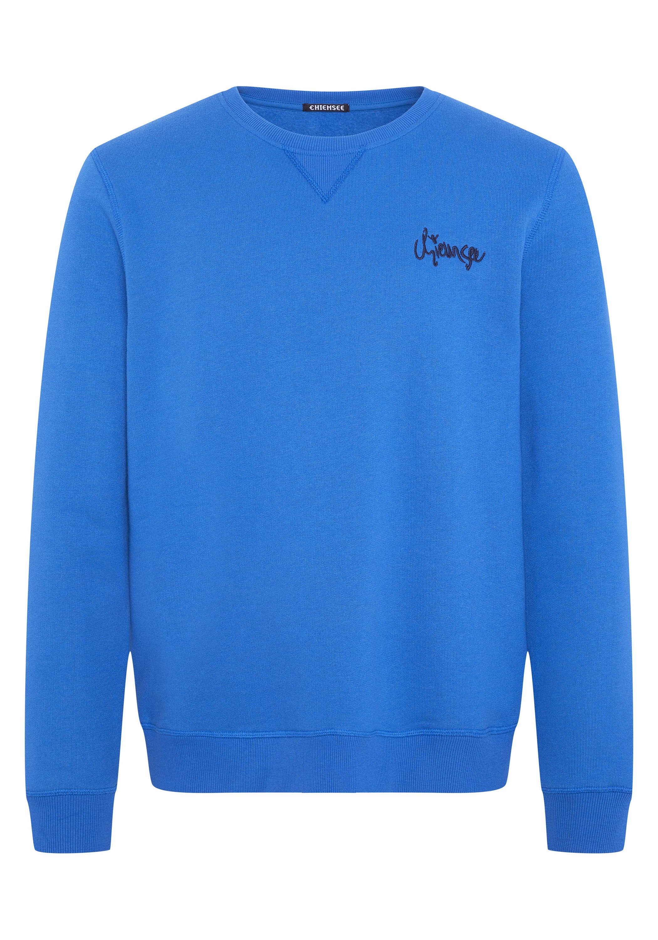 Chiemsee Sweatshirt Sweatshirt aus Baumwollmix mit Logo-Print 1 19-4053 Turkish Sea