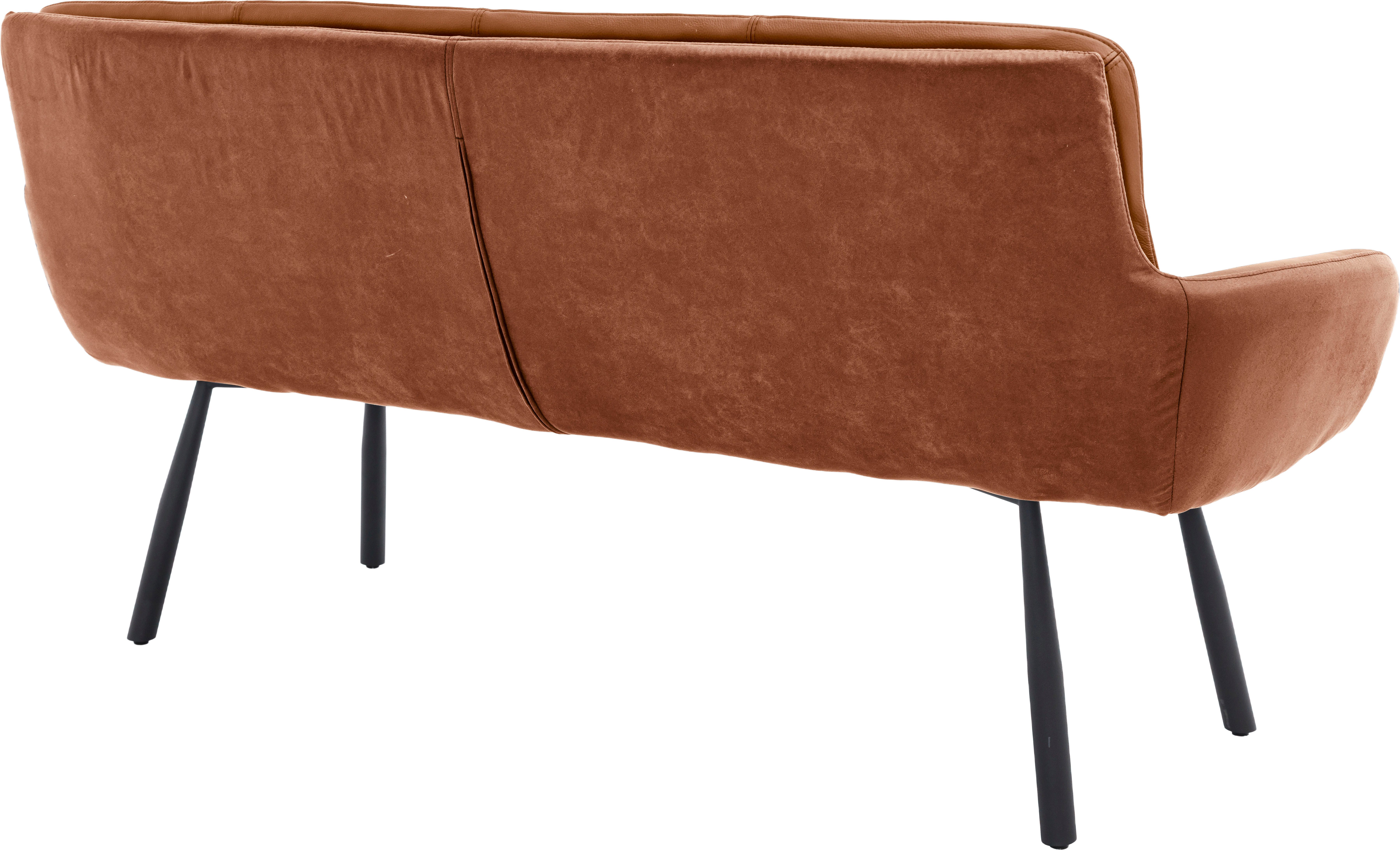 Stolkom Sp.z.o.o. Sitzbank Amy Sitzbank B/H/T 180x88x68 cm (1-St), Breite 180cm, Echtlederbezug