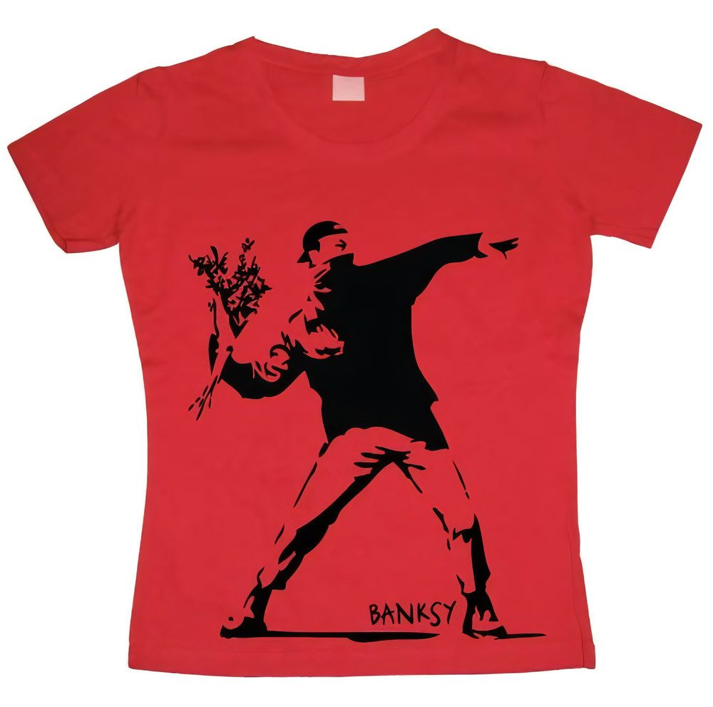 BANKSY T-Shirt Girly T-Shirt