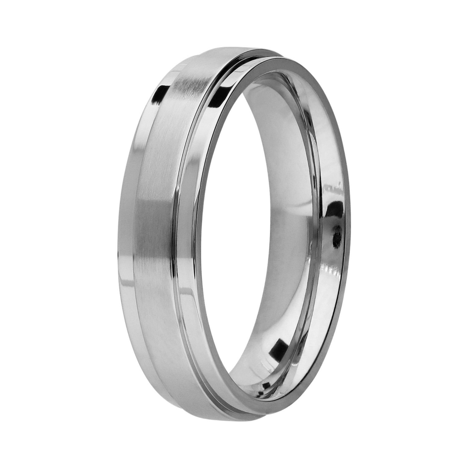 Fingerring Ring - Stahl - Silber - Kinder