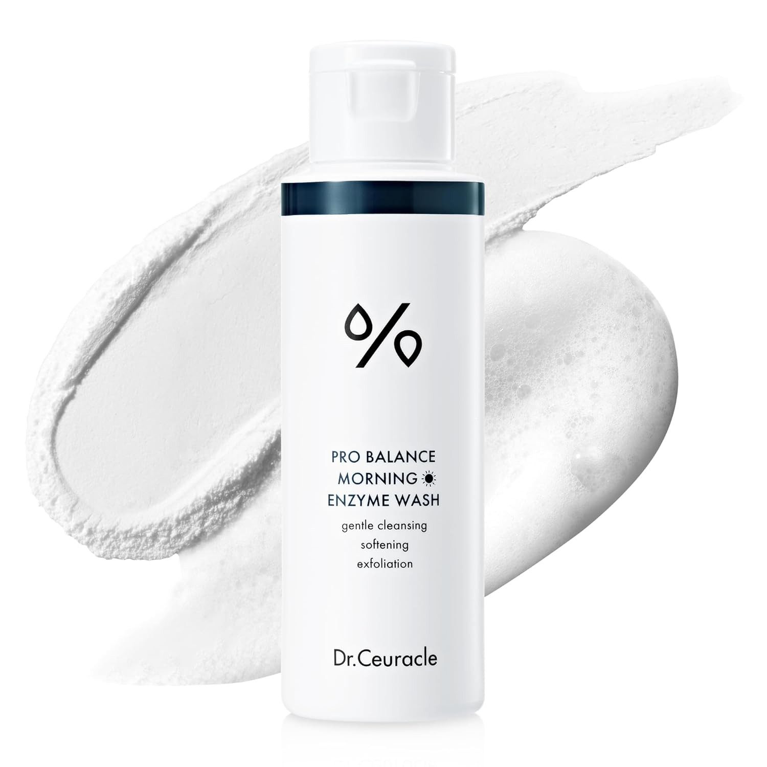 Dr. Ceuracle Gesichts-Reinigungsschaum Pro Balance Morning Enzyme Wash 50 g, 1-tlg., mit Probiotika-Komplex & Enzym-Pulver