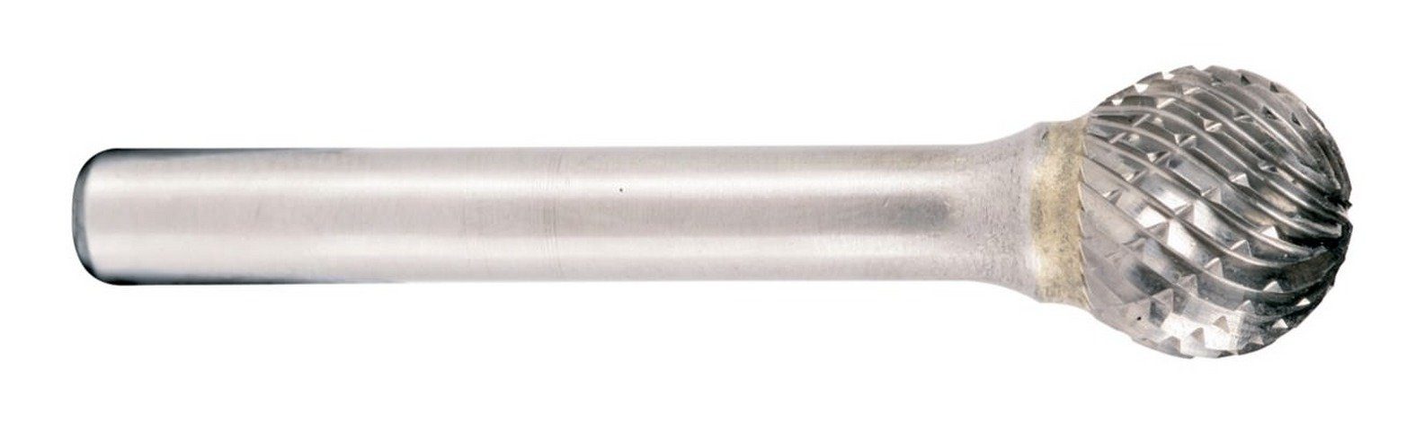 metabo Schaftfräser, Hartmetall-Fräser 6 x 4,7 x 50 mm Schaft 6 mm Kugel / D-Form