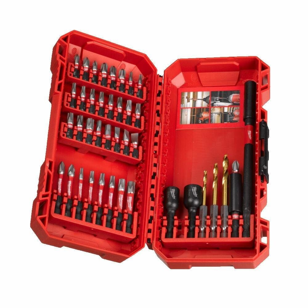 Milwaukee Bohrer- und Bit-Set MILWAUKEE BOHRERSATZ 40-tlg. ShW