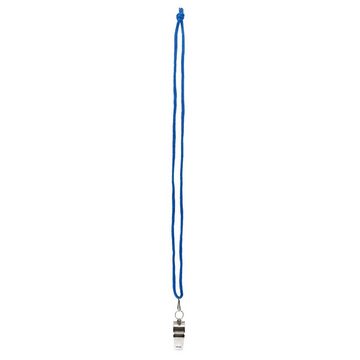 Idena Trillerpfeife Idena 40187 - Triller-Pfeife aus Metall, Signal-Pfeife mit blauem