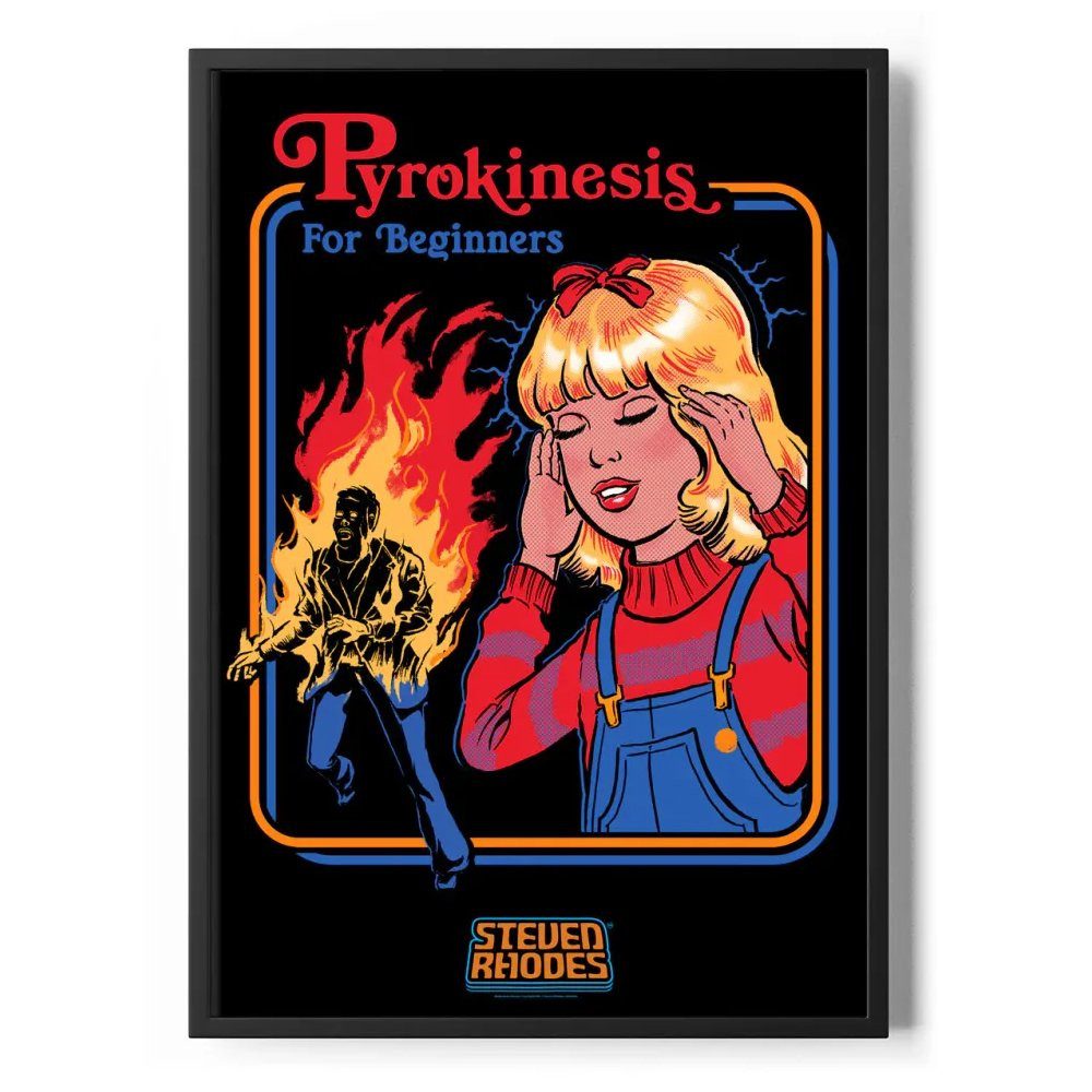 Poster Pyrokinesis For Beginners Poster Standard