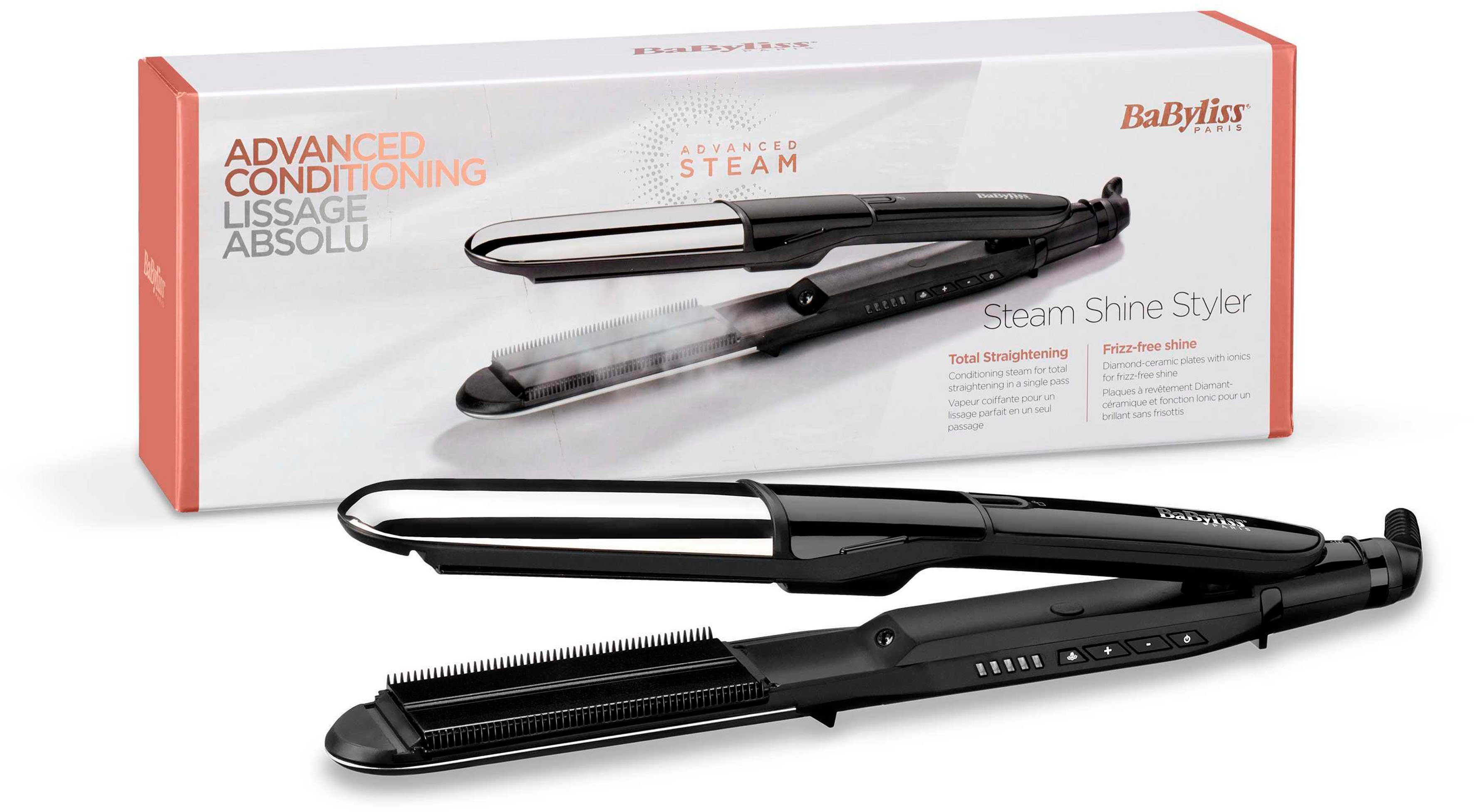 Glätteisen Steam Shine Styler