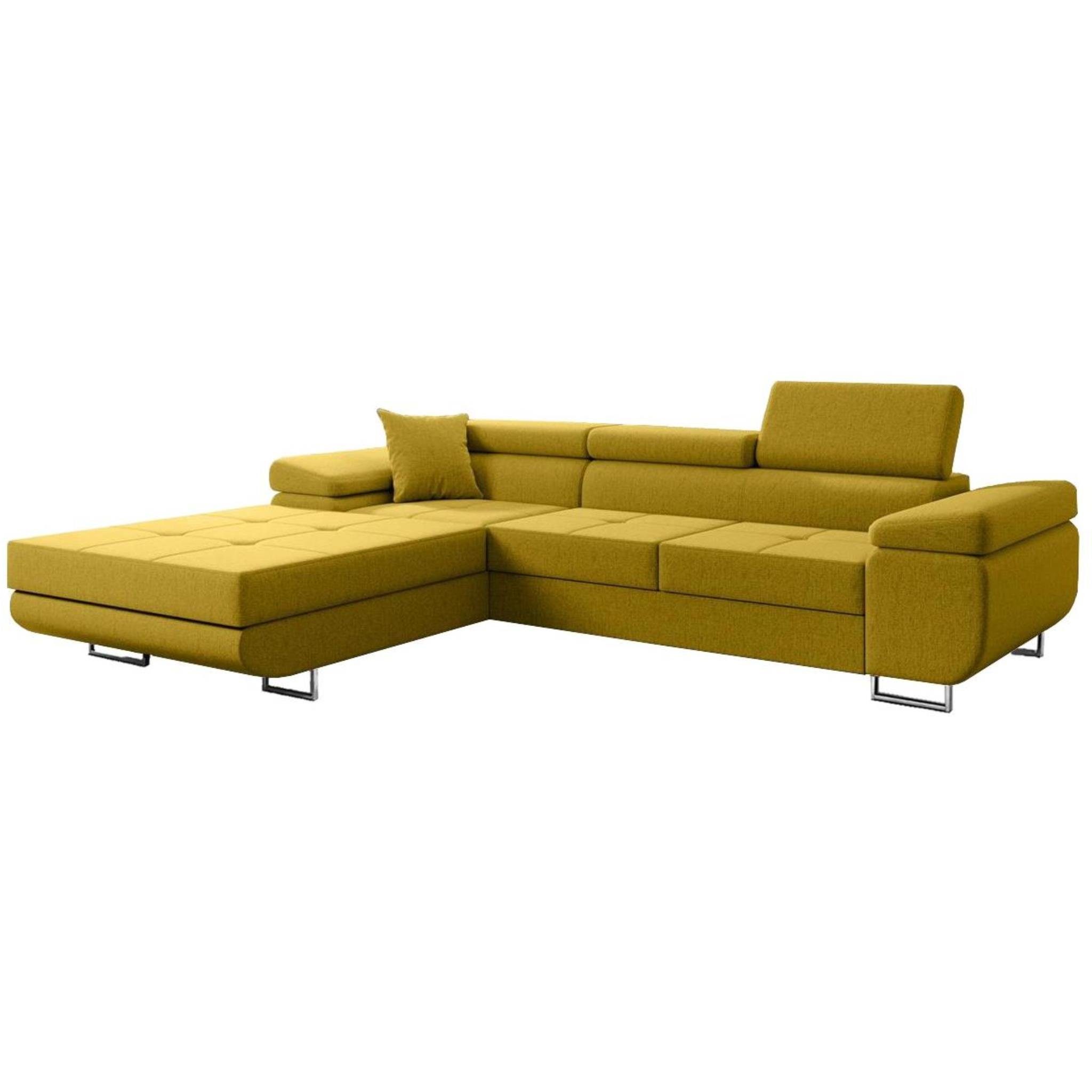 Beautysofa Ecksofa Alons mit Schlaffunktion auf günstig online kaufen