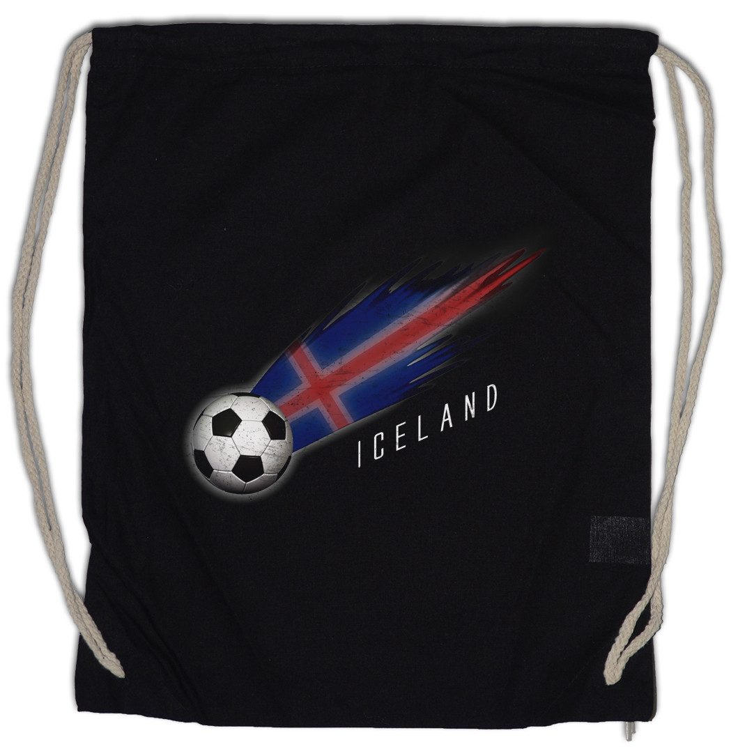 Urban Backwoods Turnbeutel Denmark Football Comet I Turnbeutel Dänemark Dänisch Dänische Danish (1-tlg), Fußball Fahne Fussball Komet