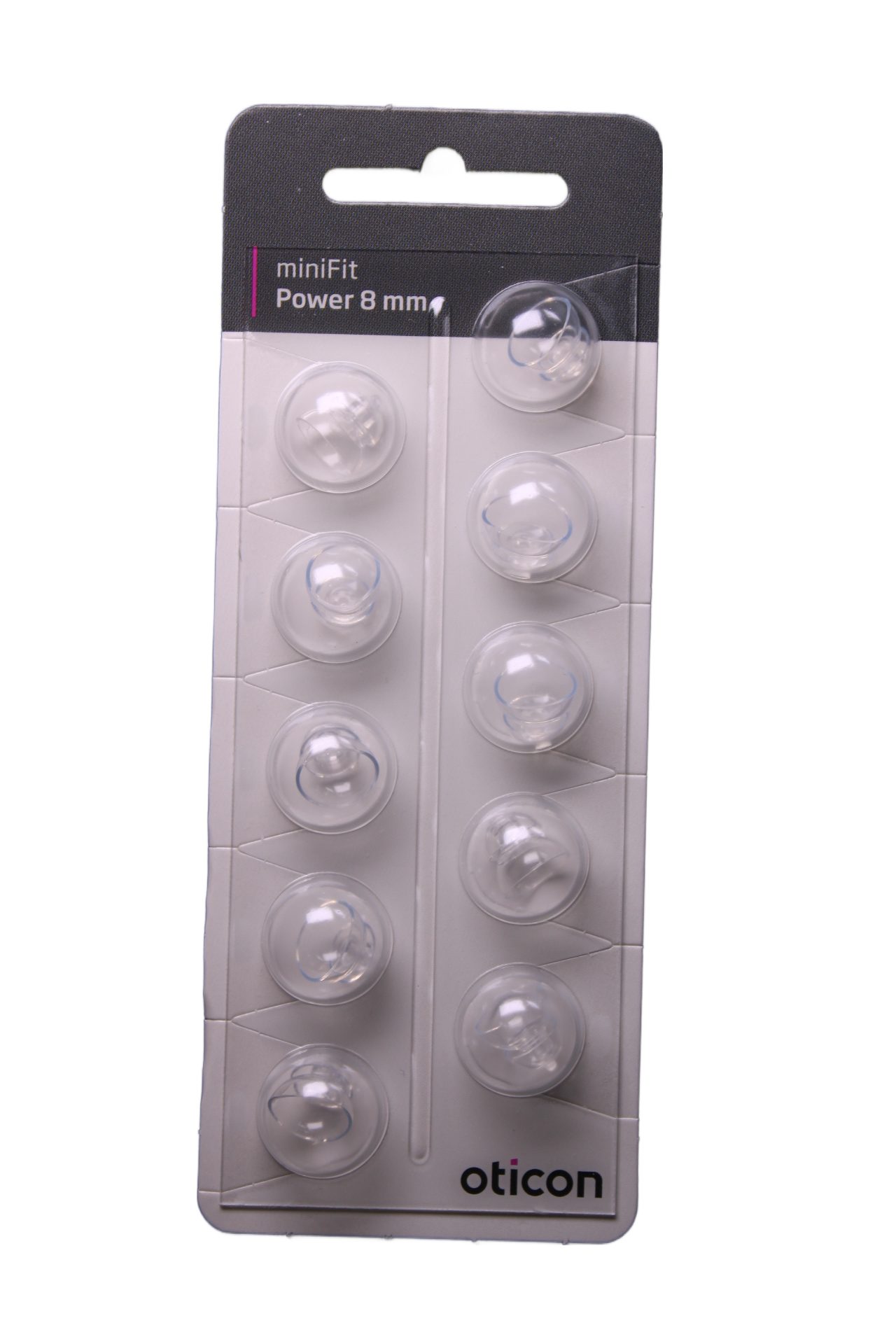 optiker-dietrich.de Hinter-dem-Ohr-Hörgerät Bernafon/Oticon MiniFit Power 8 mm Schirmchen