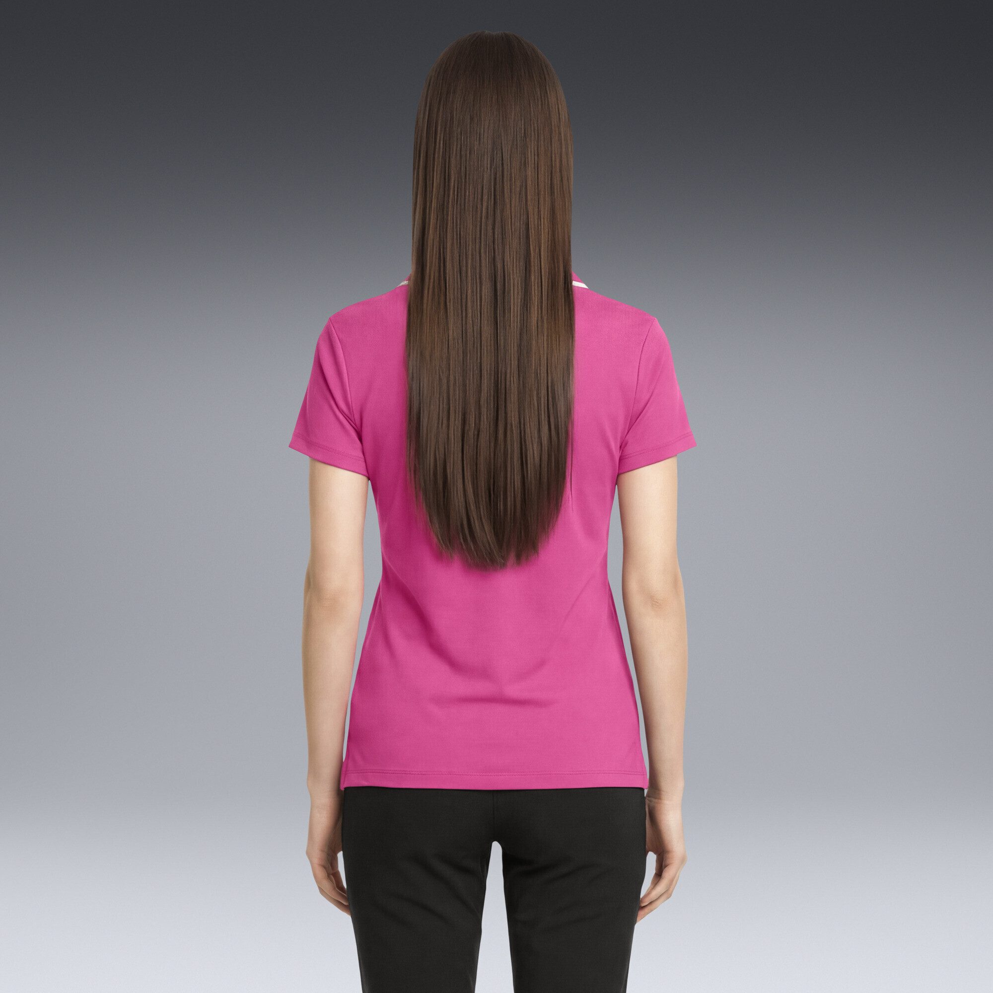 PUMA Poloshirt CLOUDSPUN Bridges Kurzärmeliges Golf-Polo Damen