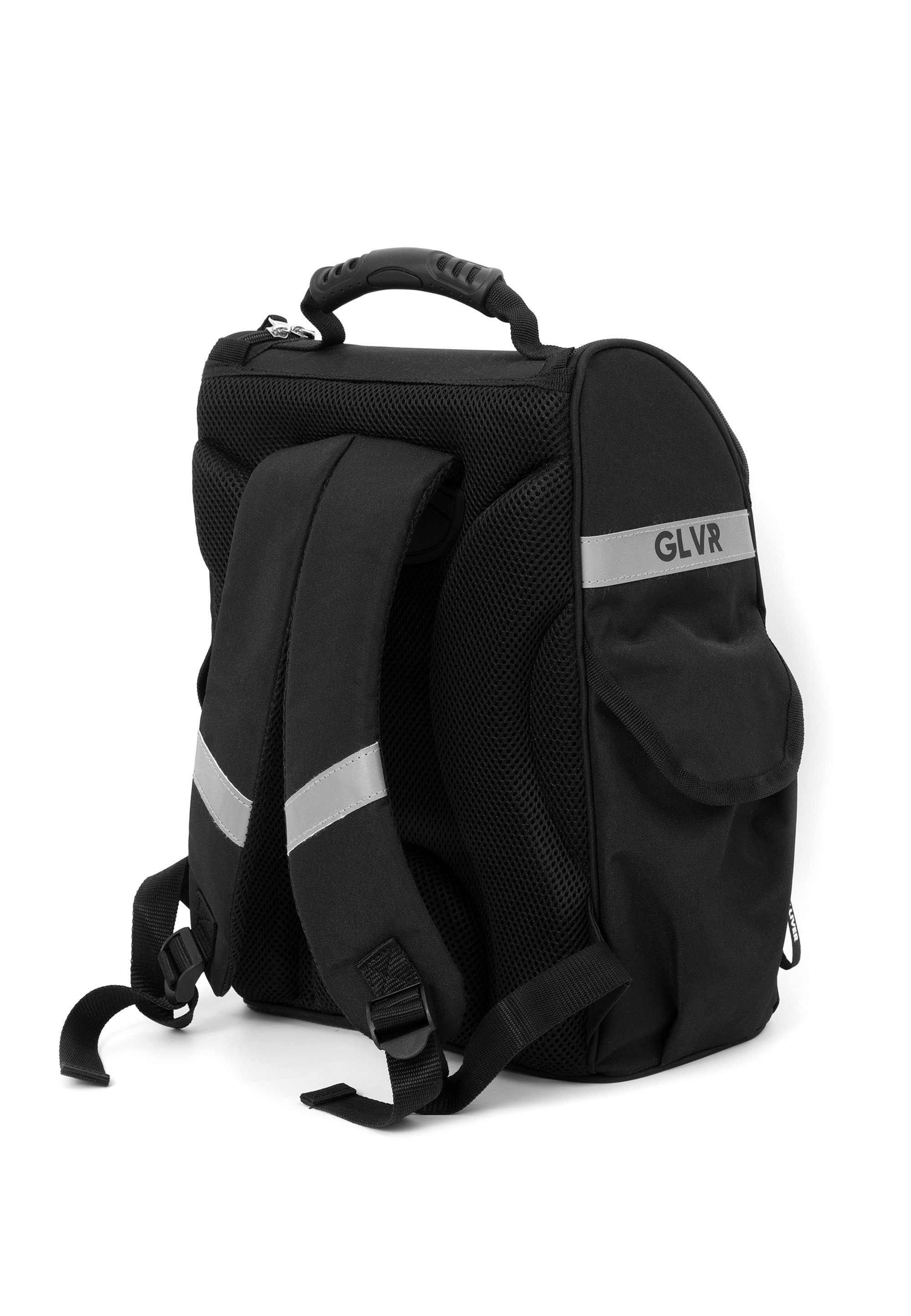 Tasche und der Cityrucksack, Mit Gulliver Front, Logopatch reflektierenden auf mit großer Elementen