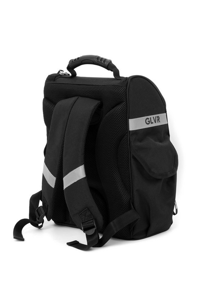 Gulliver Cityrucksack, mit großer Tasche auf der Front, Mit Logopatch und  reflektierenden Elementen