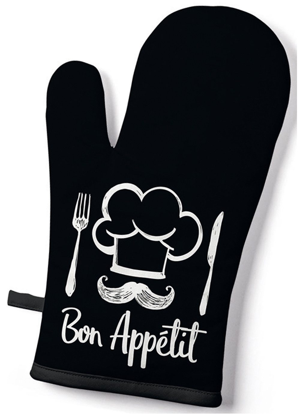 Ambiente® Topfhandschuhe Chef, (1-tlg., 1-teilig), Ofenhandschuh wattiert G günstig online kaufen