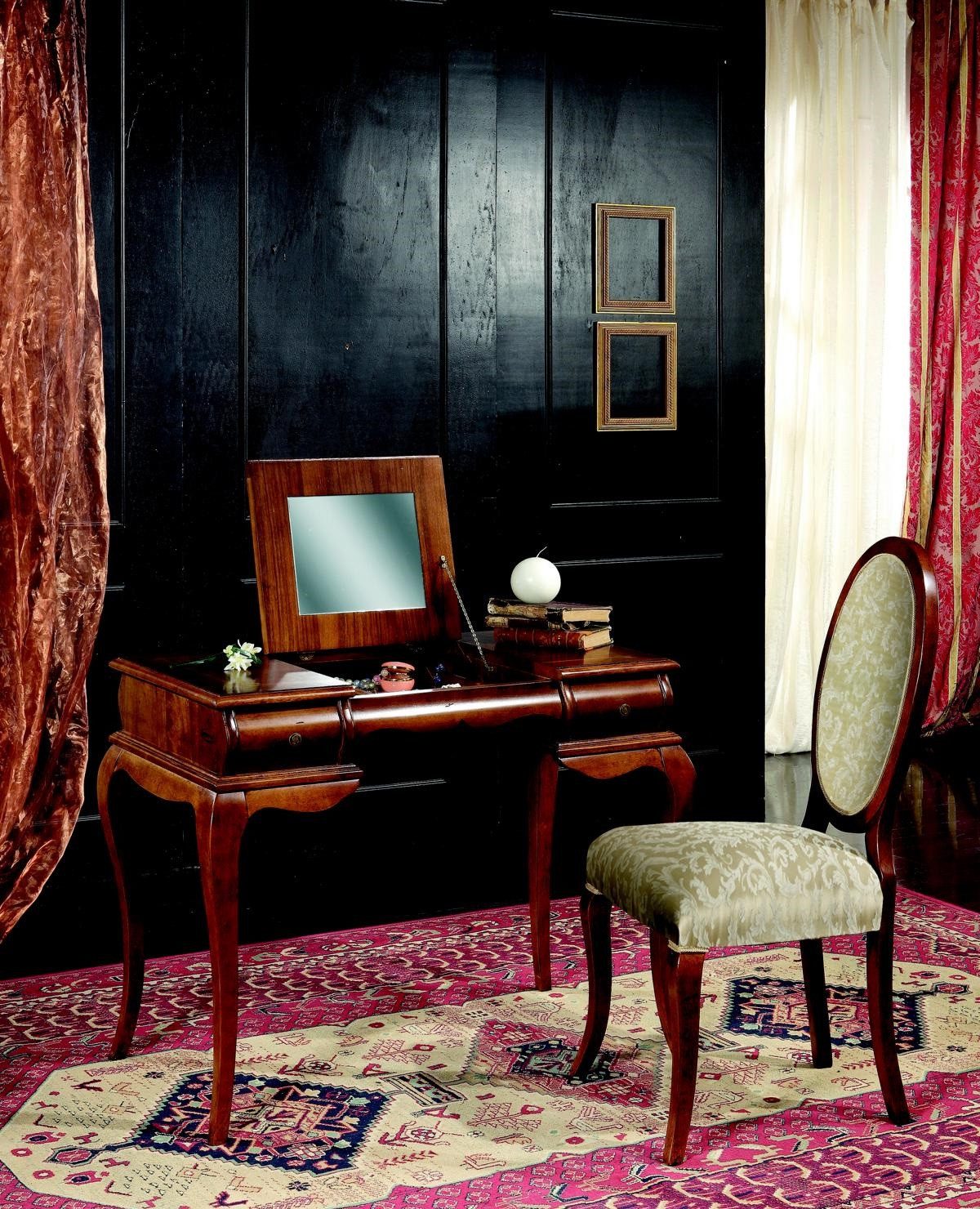 Xlmoebel Schreibtisch Luxuriöser Sekretär aus Holz im eleganten Design (1-St., Sekretaer-1666), Hergestellt in Italy
